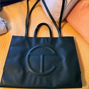 Talfar Large Shopper. Dark Olive. used twice.